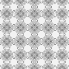 Ethnic hand painted pattern. Black and white