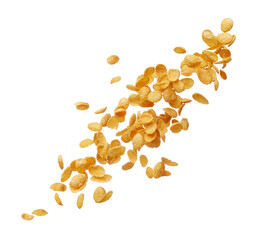corn flakes splash - 465901376