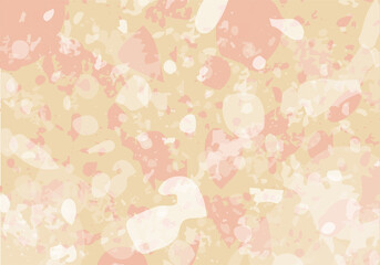 Terrazzo modern abstract template. Pink and beige