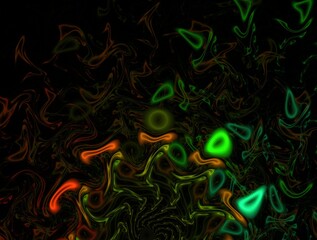 Imaginatory fractal abstract background Image