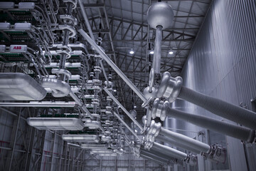 Modern Energy Industrial Plant. High quality photo