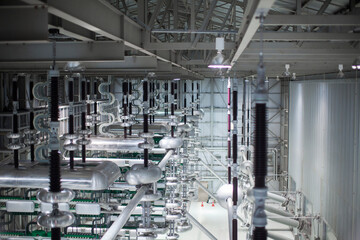 Modern Energy Industrial Plant. High quality photo