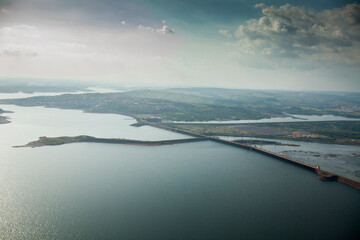 hydroelectric energy power plant water . High quality photo