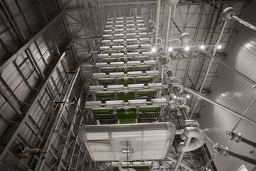 Modern Energy Industrial Plant. High quality photo