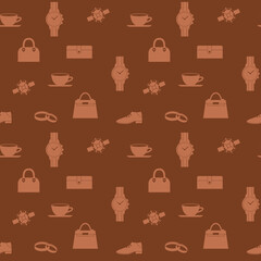 高級ブランド品の壁紙パターンです。