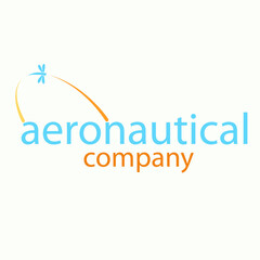 static motion style aeronatic logo design for tour and travel agency, trip advisor, aviation company, adventure event