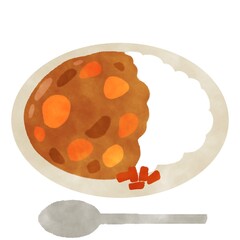 カレー イラスト