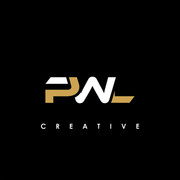 PWL Letter Initial Logo Design Template Vector Illustration