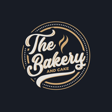 Bakery logo template Premium Vector
