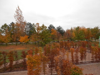 Herbst in Profen, die Wandelgänge