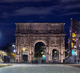 Obraz premium Arc de Triomphe, Rome, Italy