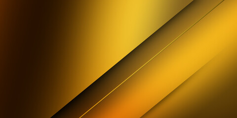Modern abstract gold background line design