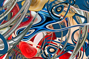 Abstract composition