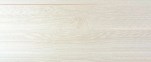 Background material of the white board with the grain of wood.  木目のある白い板の背景素材