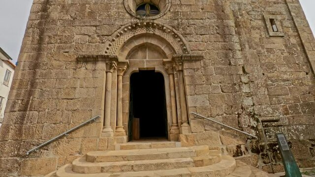 Travelling forward from the mother church of Melga&ccedil;o, from the outer door to the tabernacle, Portugal