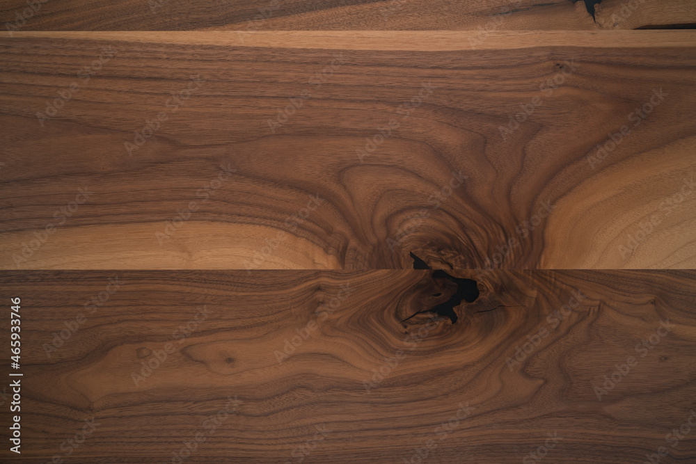 Canvas Prints texture of black walnut wood with some sapwood - Canvas Prints