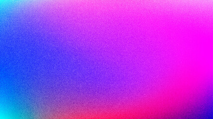 Abstract gradient blurred pattern colorful with realistic grain noise effect background, for art product design and social media, trendy and vintage style