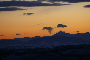 Paesaggio montuoso