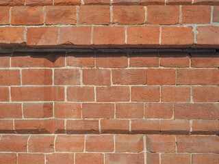 red brick wall background