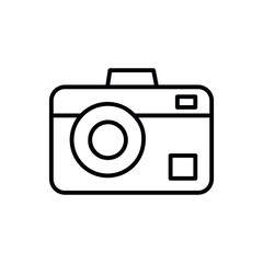 Camera icon vector set. Photography illustration sign collection.Technique symbol or logo.