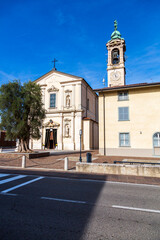 Church of SS Nazaro and Celso in Treviolo, Bergamo province, Lombardy, Italy