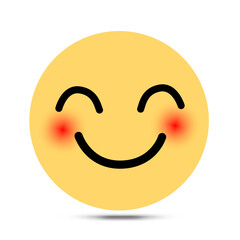 Fototapeta premium smiley face emoticon