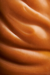salted caramel texture top view