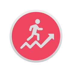 Financial Growth - Sticker