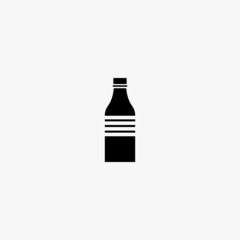 bottle icon. bottle vector icon on white background