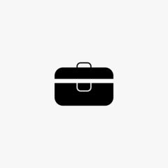briefcase icon. briefcase vector icon on white background