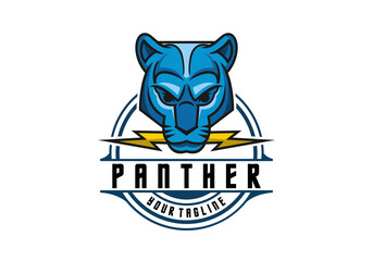 Logo Lightning Panther General Good For Any Industry