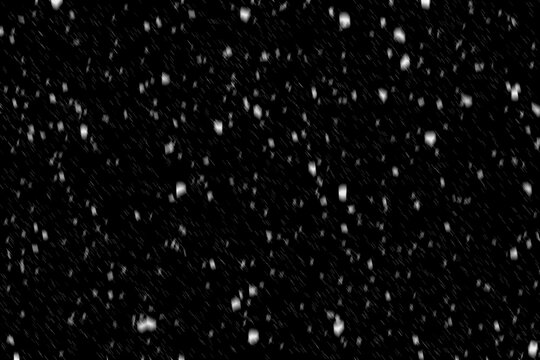 Night Snowfall. Use It As Overlay With A Blending Mode (Screen).