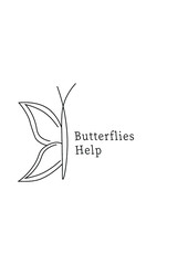 logo Butterflies Help © Станіслав Ясінський