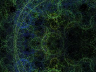 Imaginatory fractal abstract background Image