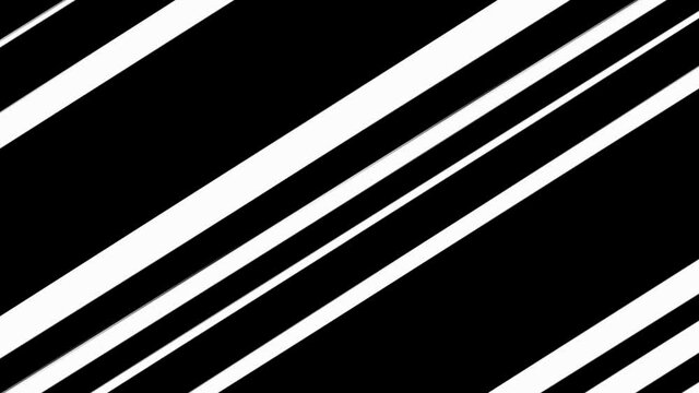 Abstract background with black and white stripes.
