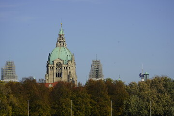 Naklejka premium New Town Hall, Hanover - Lower Saxony - Germany