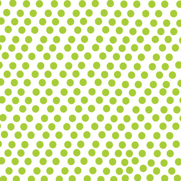 green Polka Dots Fabric Abstract Pattern Background Vector