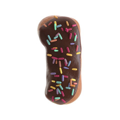 Creative art alphabet of donuts,3d rendering. Cartoon bakery sweet tasty font. chocolate letters and numbers,Birthday party celebration.