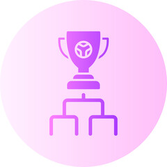 podium gradient icon