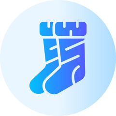 socks gradient icon