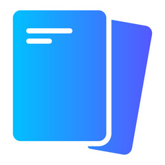 cards gradient icon