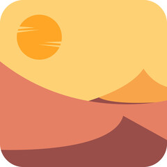 illustration of a landscape