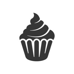 cup cake icon design template vector