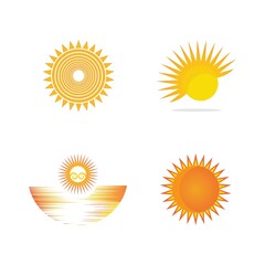 Sun Vector illustration Icon