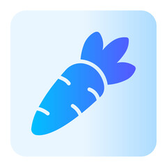 carrot gradient icon