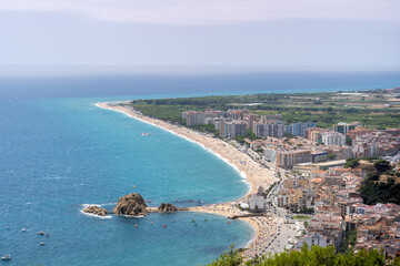 view of the beach coast