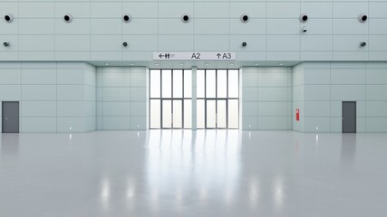 Exhibition Hall Interior 1