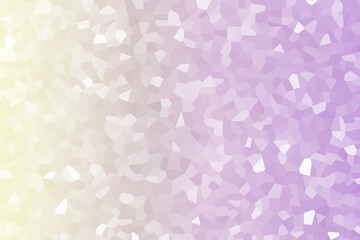 Mosaic crystal geometric shape texture background gradient pastel color.