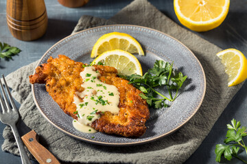 Homemade German Chicken Schnitzel