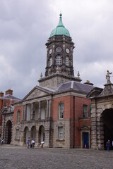 Fototapeta na wymiar A view of Badford Hall in Dublin Castle. Dublin, Ireland